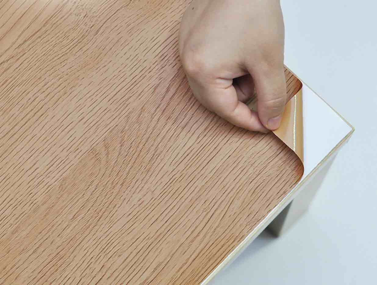 PVC-Dekorfolie mit Holzmaserung