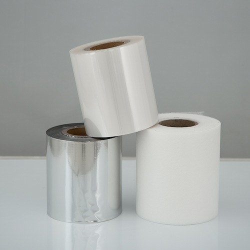 Pharmazeutische Verpackungsfolie und Verpackungsstruktur