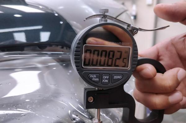 Die Dicke der Autofolie