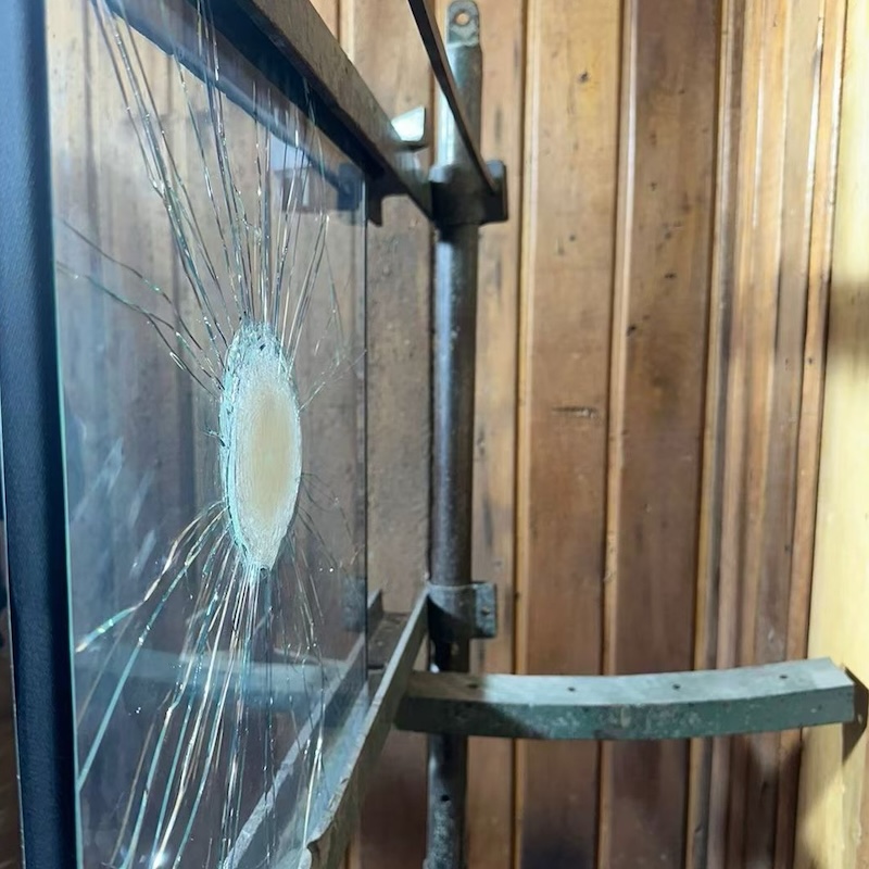 Kugelsichere TPU-Zwischenschichtfolie aus Verbundglas