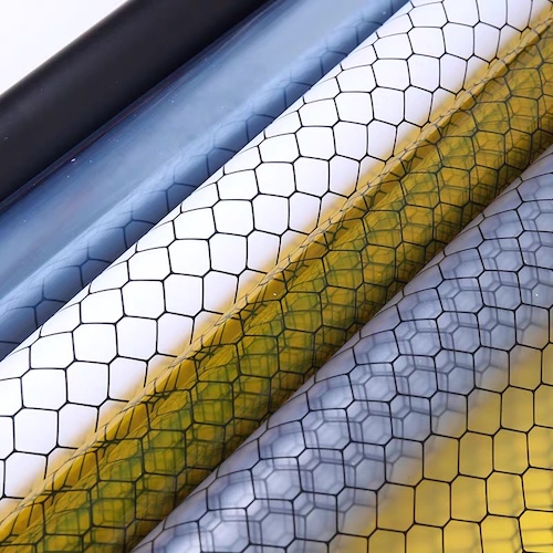 Antistatische PVC-Gitterfolie für Reinraumschutz