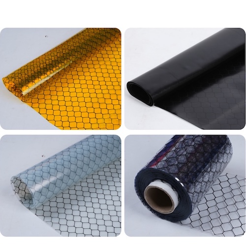 Antistatische PVC-Gitterfolie für Reinraumschutz